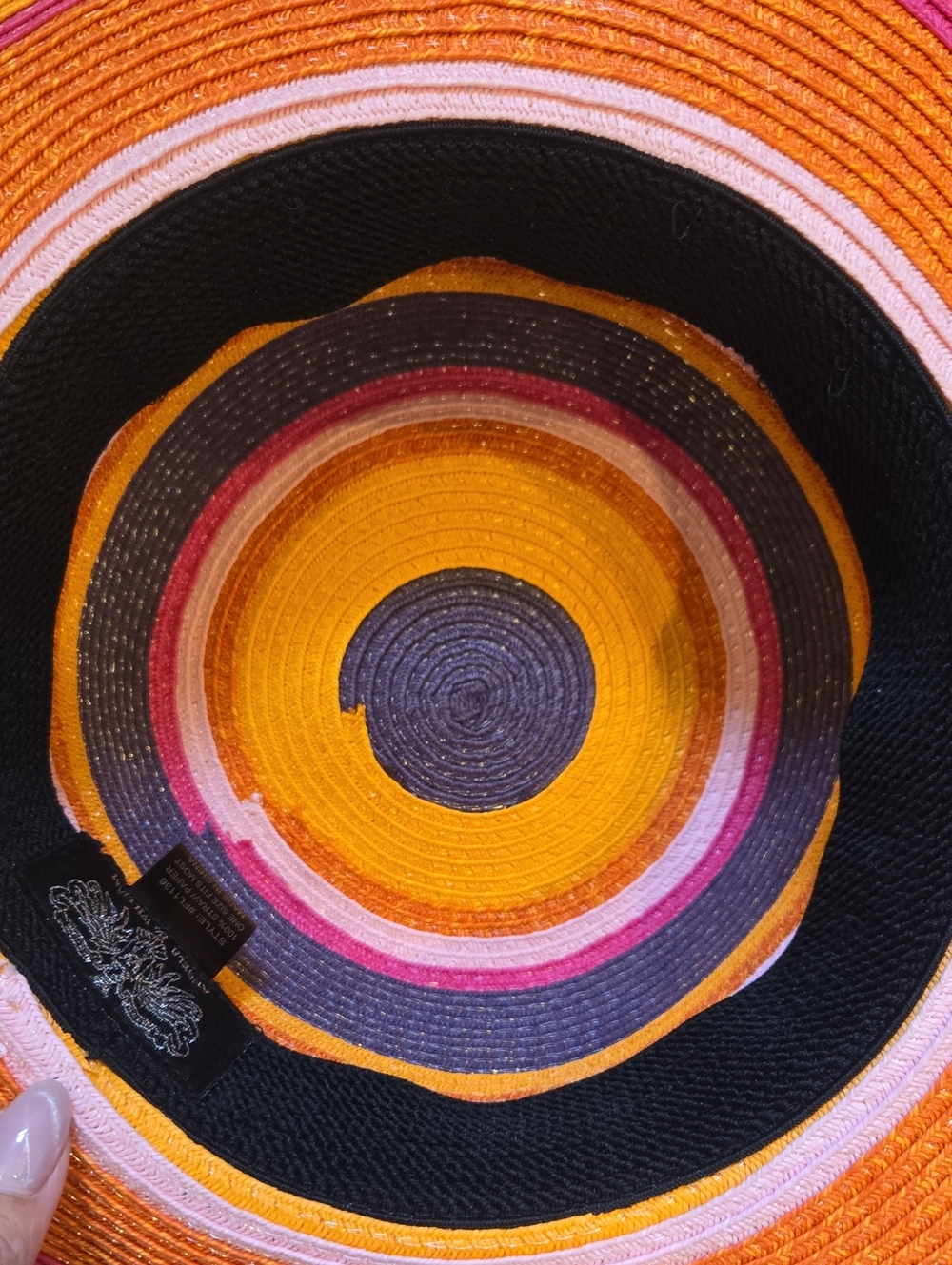 Angela & William Multi-Color Sun Hat - Picture 5 of 7